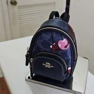 Coach | Accessories | Coach Mini Court Backpack Bag Charm In  display picture 3